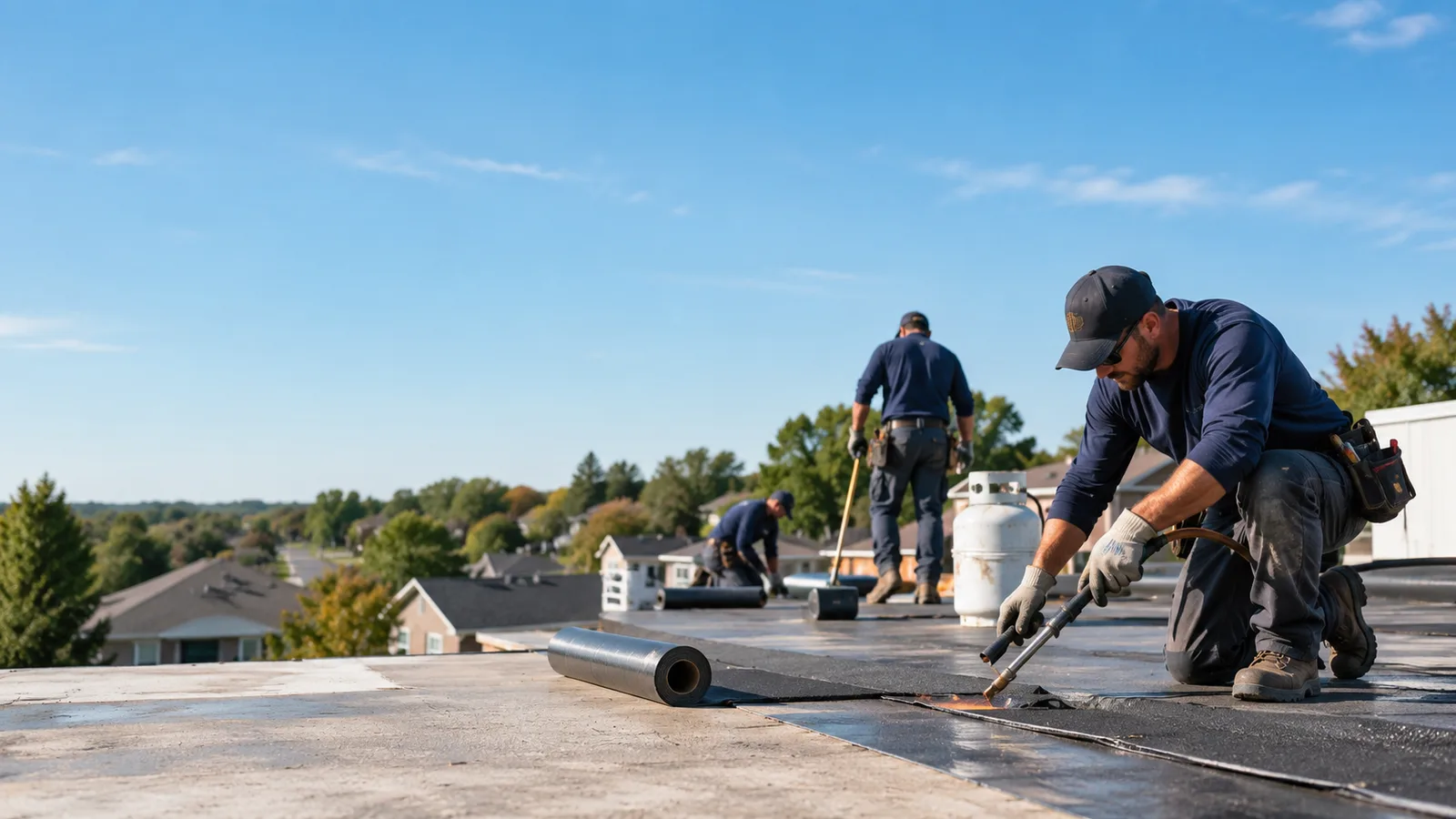 Flat Roof Leak Repair providers in Haskell, OK